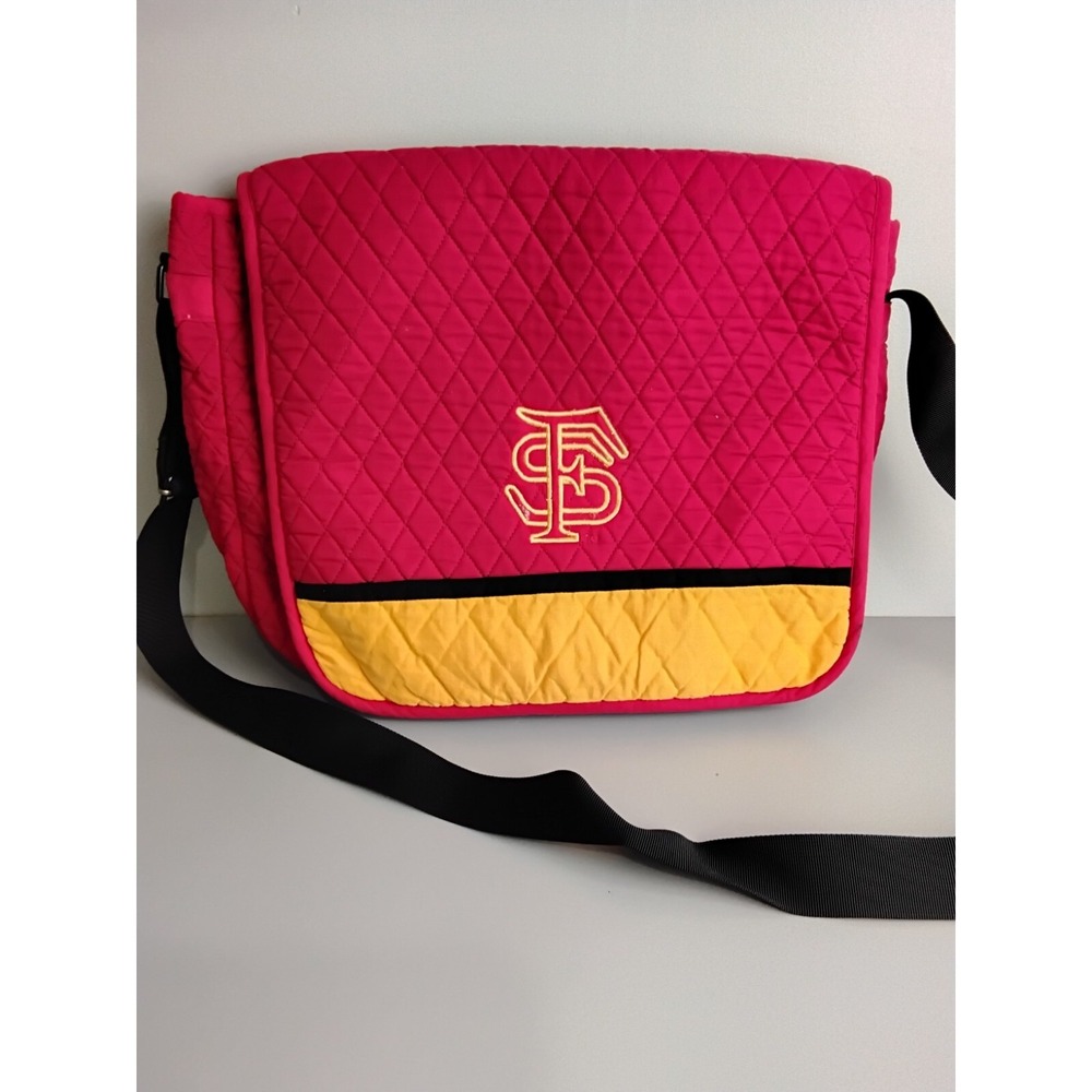 Florida State‎ University Laptop Tote Bag 15"X11.5" Quilted Collegiate FSU Noles